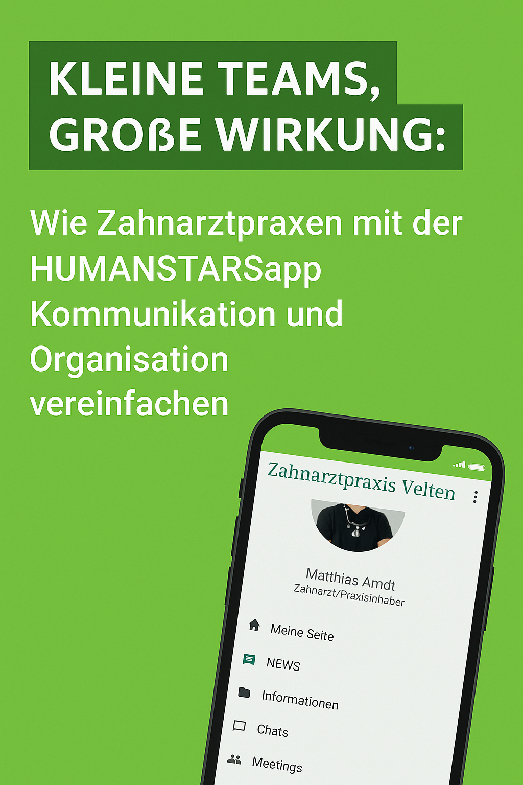 Humanstars für Zahnärzte