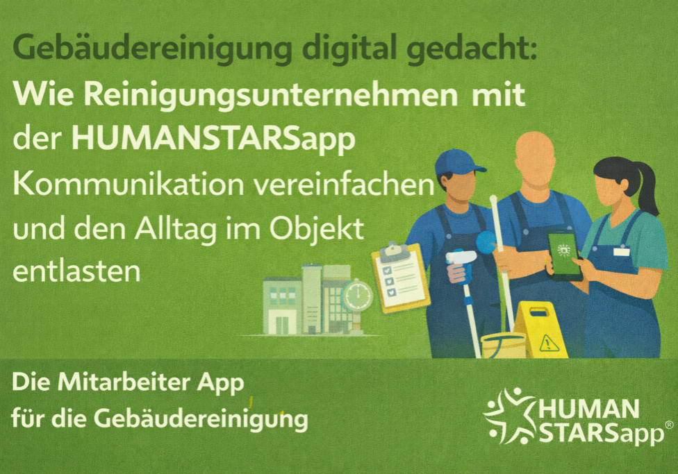 Gebäudereinigung digital gedacht