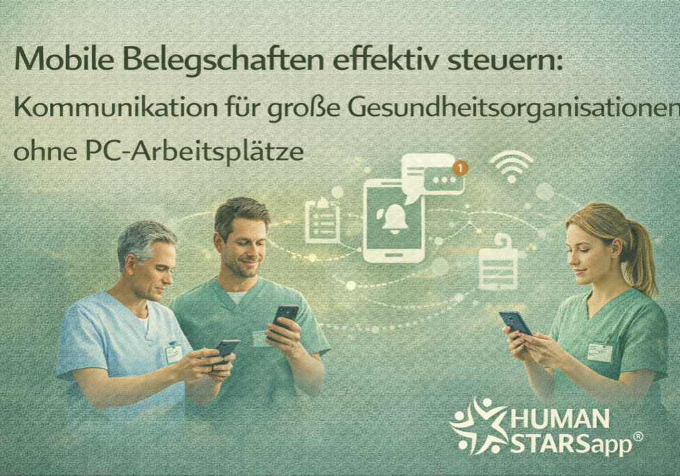 Mobile Belegschaften effektiv steuern Warum große Gesundheitsorganisationen ohne PC-Arbeitsplätze neue Kommunikationslösungen brauchen